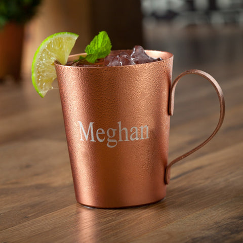 14oz Aluminum Mug with Copper Plating