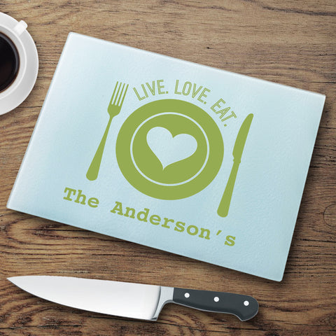 Glass Cutting Boards - Bright Colors