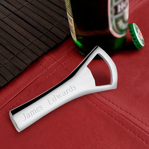 Silver Plated Bottle Opener
