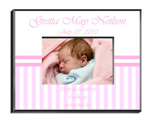 Personalized Children's Frames - Baby Girl