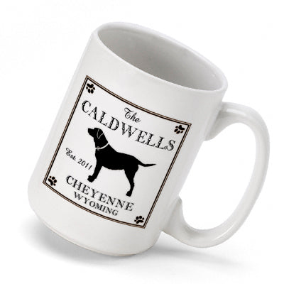 Cabin Series Coffee Mug - Labrador - PersonalizationPop Test Store