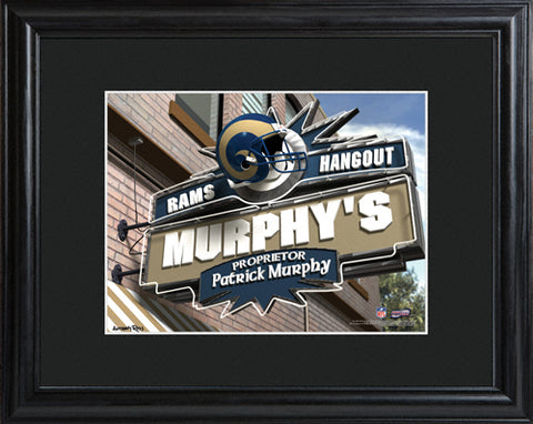 NFL Pub Print - Rams