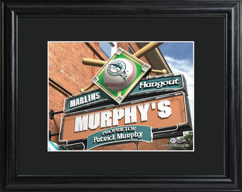 MLB Pub Print -Marlins