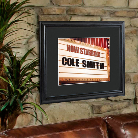 Marquee Framed Print