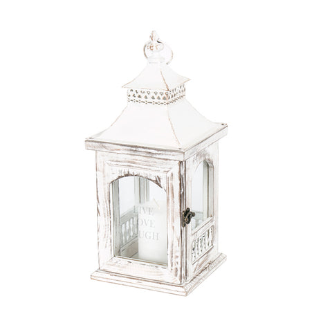 Personalized Rustic Decor Lantern