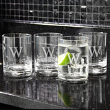 Personalized Drinking Glasses (Set of 4) - PersonalizationPop Test Store