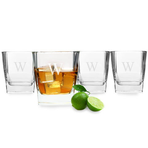 Personalized Rocks Glasses (Set of 4)