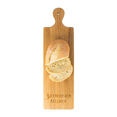 Personalized Acacia Bread Serving Board - PersonalizationPop Test Store