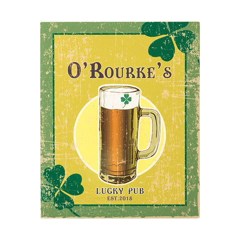 Personalized Irish Craft Beer Sign - PersonalizationPop Test Store
