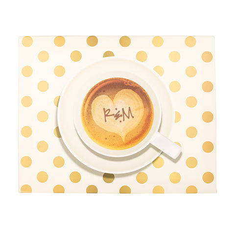 Personalized Espresso Coffee Canvas - PersonalizationPop Test Store