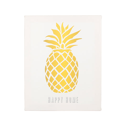 Personalized Pineapple Canvas