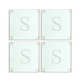 Personalized Glass Coasters(Set of 4) - PersonalizationPop Test Store