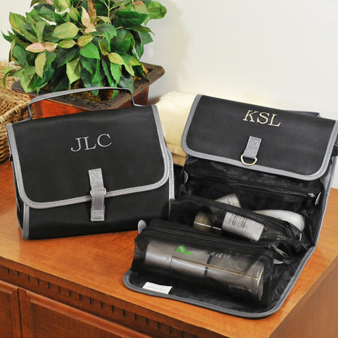 Personalized Men's Micro Fiber Toiletry Bag - PersonalizationPop Test Store