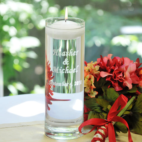 Personalized Floating Unity Candles - PersonalizationPop Test Store