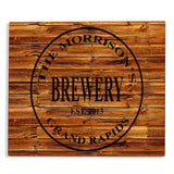 Personalized Brewery Aluminum Bar Sign - PersonalizationPop Test Store