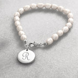 Personalized Simplicity Pearl Bracelet