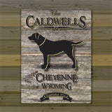Weathered Wood Cabin Canvas Print - Lab