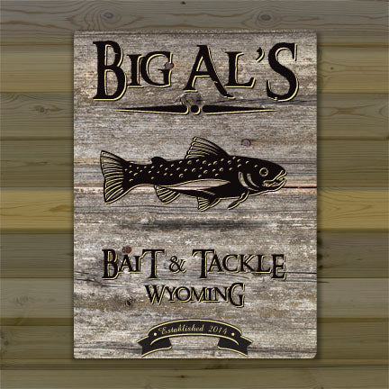 Weathered Wood Cabin Canvas Print - Trout