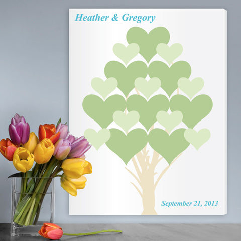 Branches of Love Canvas - PersonalizationPop Test Store