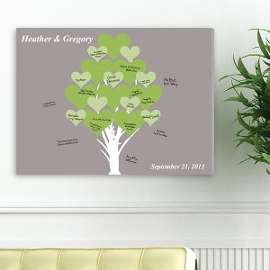 Blooming Hearts Canvas - PersonalizationPop Test Store