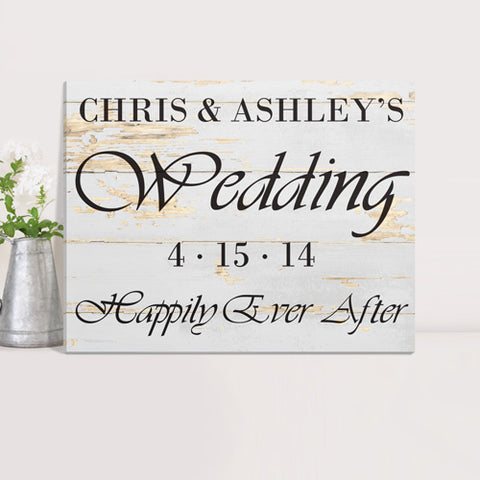 Wedding Reception Canvas Print