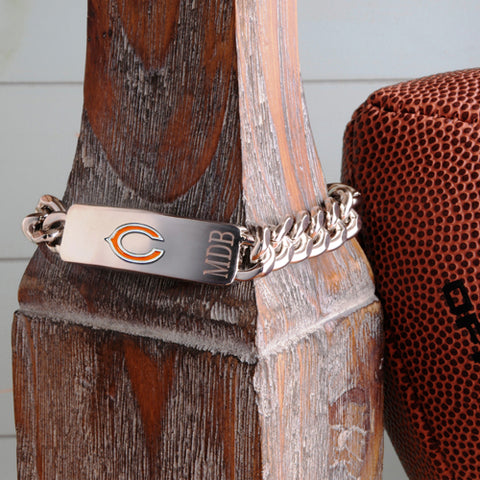 Personalized NFL Fan Favorite Bracelet - Chicago Bears