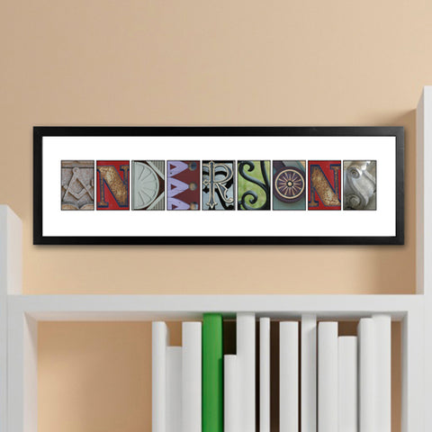 Architectural Elements II Color Family Name Print - PersonalizationPop Test Store