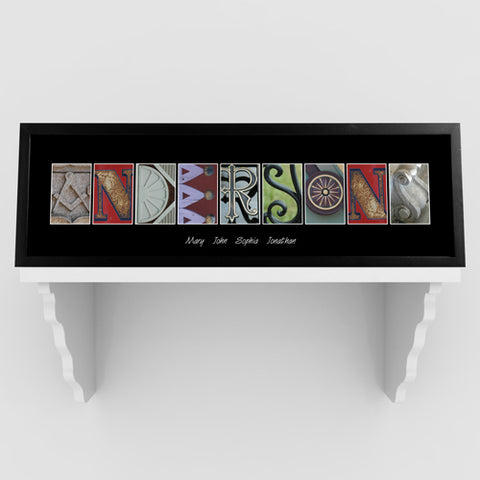 Architectural Elements III Color Family Name Prints - PersonalizationPop Test Store