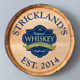 Whiskey Barrel Sign - Single Malt