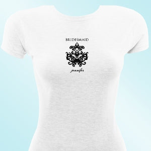 Chandelier Bridesmaid TShirt - PersonalizationPop Test Store
