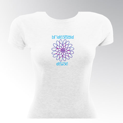 Delicate Daisy Bridesmaid TShirt