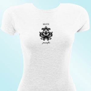 Chandelier Bride TShirt - PersonalizationPop Test Store