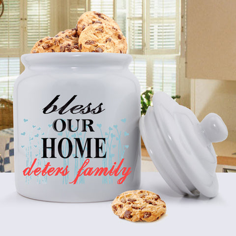 Cookie Jar -  Family Designs - Bless This Home