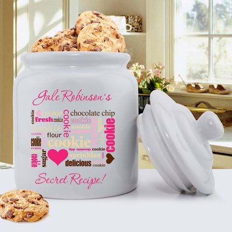 Cookie Jar -  Family Designs - Secret Recipe