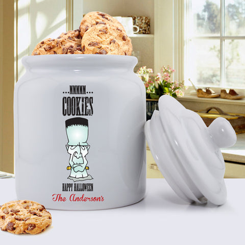 Cookie Jar Halloween Designs - Frankenstein
