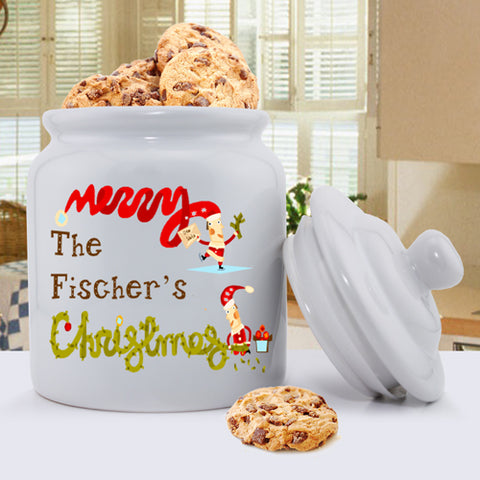 Holiday Cookie Jar Designs - Elves