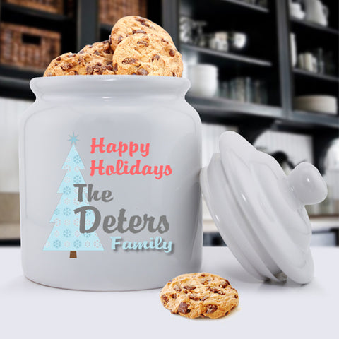 Holiday Cookie Jar Designs - Happy Holidays