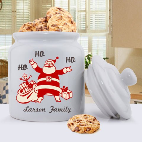 Holiday Cookie Jar Designs - Vintage Santa