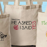 Bride - Canvas Tote - PersonalizationPop Test Store