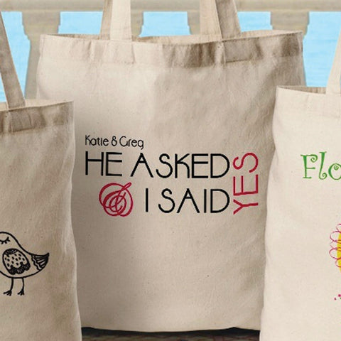 Bride - Canvas Tote - PersonalizationPop Test Store