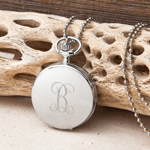 Women's Clock Pendant Necklace
