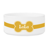Colorful Classic Small Dog Bowls - Colorful Bones