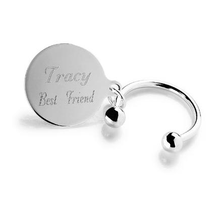 Silver Tiffany Style Key Ring