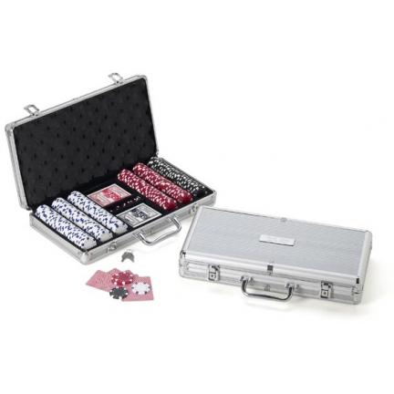 300 Piece Poker Chip Set in Case - PersonalizationPop Test Store