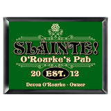 Personalized Traditional Pub Sign - Slainte