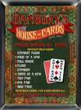 Personalized Traditional Pub Sign - House of Cards