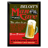Personalized Traditional Pub Sign - Man Cave