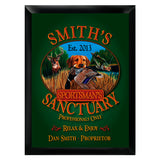 Personalized Traditional Pub Sign - Sports Man
