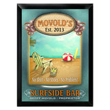 Personalized Traditional Pub Sign - Surfside