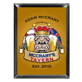 Personalized Traditional Pub Sign - Bull Dog